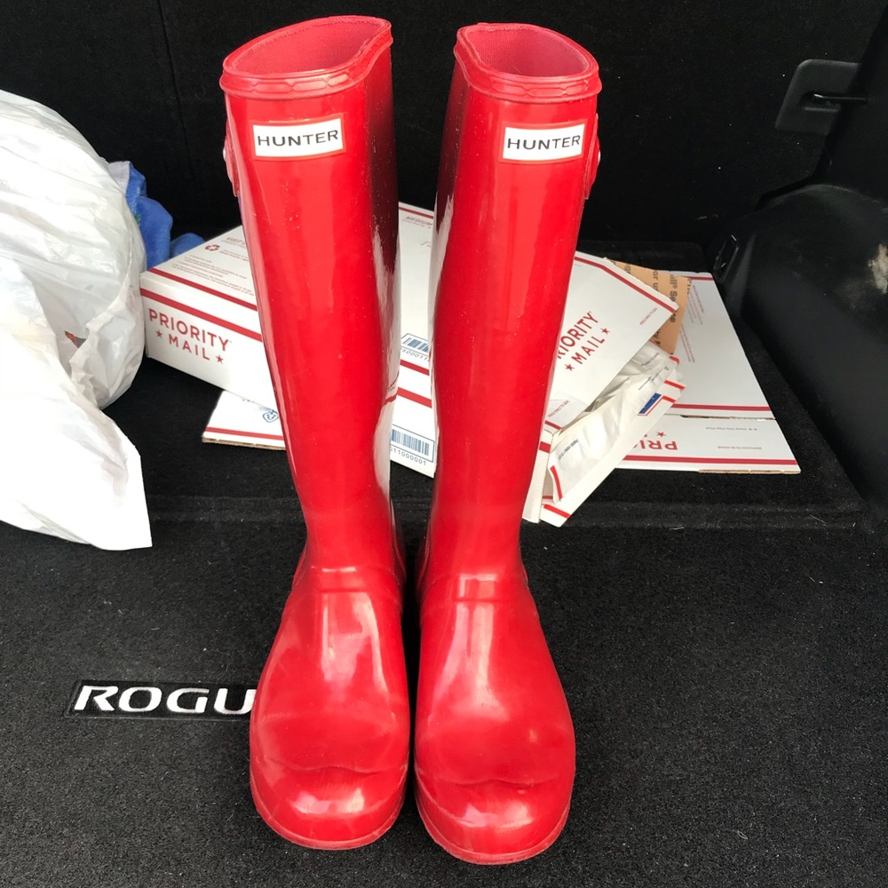 Military Red Hunter Boots